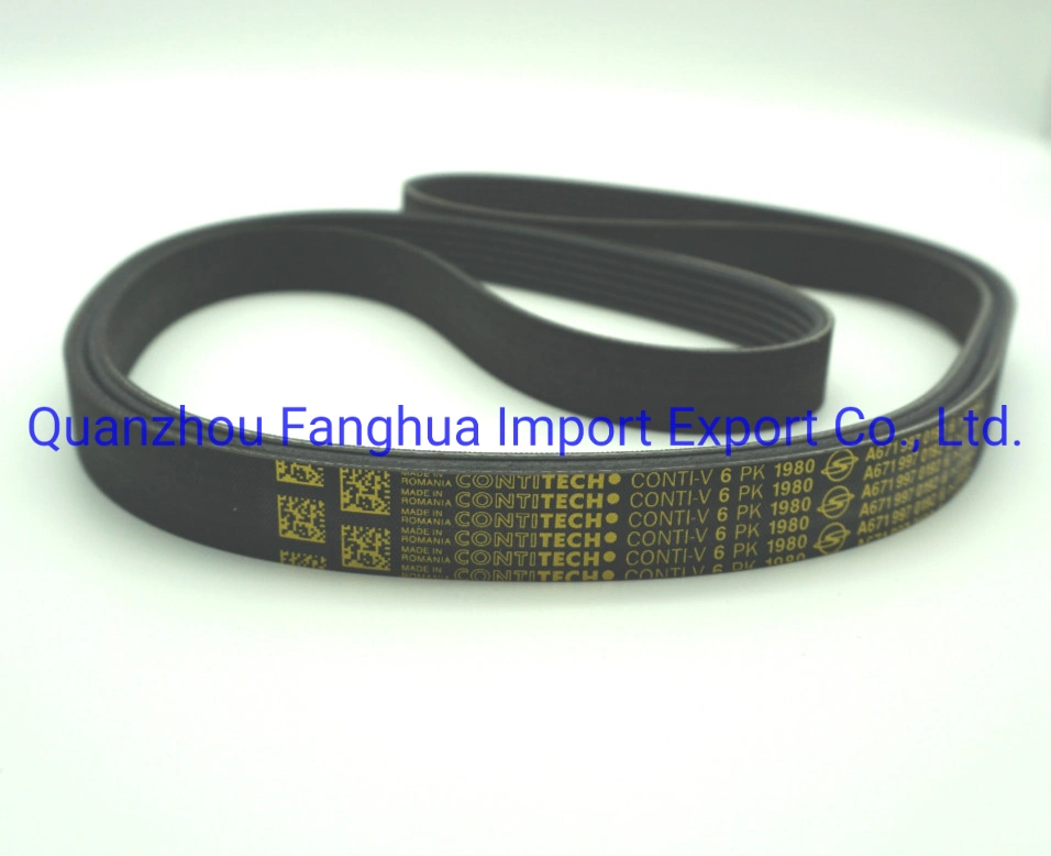 Genuine V-Ribbed Belt Poly Grooved 6pk1980 671997019 for Ssangyong Actyon